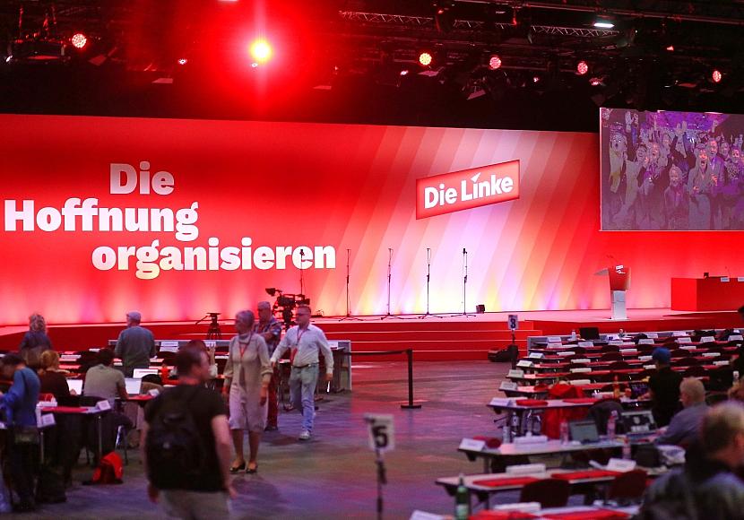 Linken-Bundesparteitag in Chemnitz eröffnet